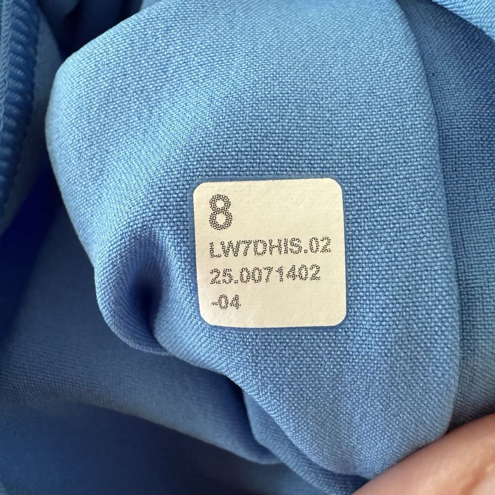 Lululemon Women’s Pace Rival High Rise Shorts Sz 8 Pool Party Blue Lined 5” NWT - Picture 5 of 11